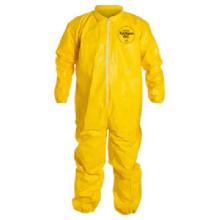 Tychem C chemical protective overalls, yellow product photo