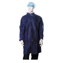 MJ 66-520 PP patent lab coat, navy blue product photo