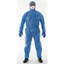 Ansell BL15S Microgard 1500 plus hooded jumpsuit, blue XXL product photo