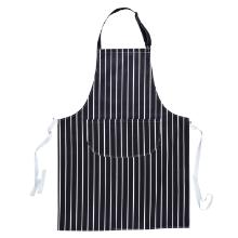 Portwest S855NAR Butcher's apron with pocket, blue/white striped, cotton, 70x105 product photo
