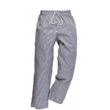 Portwest C079CHR Bromley chef pants, 100% cotton, blue/white pepita product photo