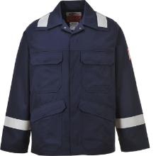 Portwest FR25NAR Bizflame Plus s&ouml;t&eacute;tk&eacute;k v&eacute;dőkab&aacute;t Hi-Vis cs&iacute;kkal XXL term&eacute;kfot&oacute;