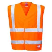 Portwest FR71 flame-resistant, antistatic, high-visibility vest, orange S/ M product photo