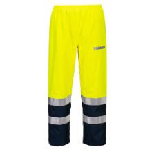 Portwest FR410 Bizflame Rain+ Hi-Vis Light Arc nadr&aacute;g, citroms&aacute;rga/navy, L term&eacute;kfot&oacute;