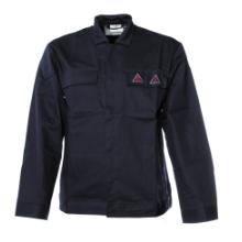 MJ 25-199 M-Wear welding jacket, cotton/carbon fiber, navy blue product photo