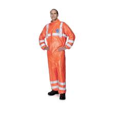 Tyvek 500 HV over&aacute;l, f&eacute;nyvisszaverő cs&iacute;kokkal, narancss&aacute;rga, 3XL term&eacute;kfot&oacute;