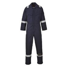 Portwest FR50 L&aacute;ng&aacute;ll&oacute;, antisztatikus over&aacute;l, hossz&iacute;tott, Navy 350g XL term&eacute;kfot&oacute;