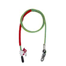 Irudek FOR83 Forestry positioning rope in steel, adjustable, yellow/blue, 3m product photo