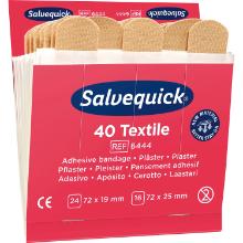Skydda Salvequick 6444 textile adhesive patch, brown, (1 package=6x40 boxes) product photo