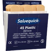 Skydda Salvequick 6036 plastic adhesive patch, brown, water res. product photo