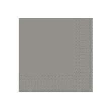 Duni 156915 napkin, granite grey, 33x33cm, 3ly, 1/4fold., 250pcs/set product photo