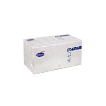 Duni 168396 tissue szalv&eacute;ta, feh&eacute;r, 24x24cm, 2 r&eacute;teg, 1/4 hajtott, 300db/csom term&eacute;kfot&oacute;
