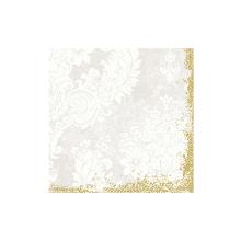 Duni 174228 Classic Royal White, szalv&eacute;ta, 40x40cm, 4 r&eacute;teg, 1/4 hajt., 50db/csm term&eacute;kfot&oacute;