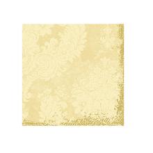 Duni 174229 Classic Royal Cream szalv&eacute;ta, 40x40cm, 4 r&eacute;teg, 1/4 hajt., 50db/csom term&eacute;kfot&oacute;