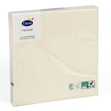 Duni 104955 Bio ecoecho szalv&eacute;ta, kr&eacute;m, 33x33cm, 3r&eacute;teg, 1/4hajtott, 20db/csomag term&eacute;kfot&oacute;
