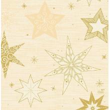 Duni 191987 szalv&eacute;ta, Birthday star, 3r&eacute;teg, 33x33 cm, 20 darab/csomag term&eacute;kfot&oacute;