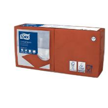 Tork 477838 Advanced kokt&eacute;l szalv&eacute;ta,terrakotta,2 r&eacute;t,24x24cm,1/4 hajt,200db/cs term&eacute;kfot&oacute;