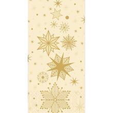 Duni 211568 Tissue Stargazing Cream napkins, 40x40 cm, 1/8 fold, 250 pcs/pack(C) product photo