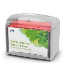 Tork 272613 Xpressnap asztali szalv&eacute;taadagol&oacute;, sz&uuml;rke, műanyag, N4 term&eacute;kfot&oacute;