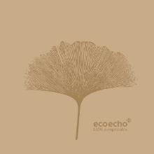 Duni 186558 Ecoecho 20x20 cm szalv&eacute;ta, mint&aacute;s, nat&uacute;r sz&iacute;nű term&eacute;kfot&oacute;
