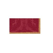 Dunisilk 174369 Royal Bordeaux center table, burgundy, 84x84cm, 20 pcs/pack product photo