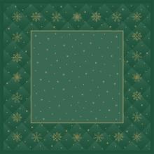 Duni 208473 Bio Dunicel Rhombus Green asztalközép, zöld, 84x84cm, 5x20db/krt (K) termékfotó
