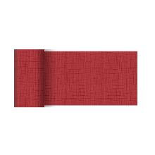 Dunicel 178417 table runner, Linnea burgundy, 0,15x20m product photo
