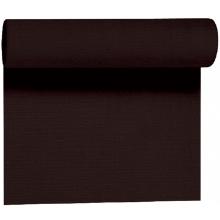 Duni 166856 Evolin T&eacute;te-&aacute;-T&eacute;te table runner, black, 0.41x24m product photo