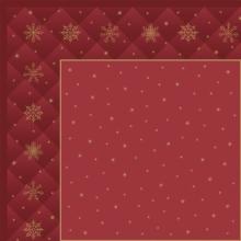 Duni 208480 Bio Dunicel Rhombus Bordeaux asztalközép,piros,84x84cm,5x20db/krt(K) termékfotó