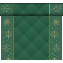 Duni 208474 Bio Dunicel Rhombus Green asztalfut&oacute;, z&ouml;ld, 0,4x24m, 4x1db/krt (K) term&eacute;kfot&oacute;