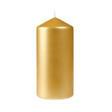 Duni 153280 Stumpenkerze, golden, 7x15cm, 6Stk./Set Produktbild