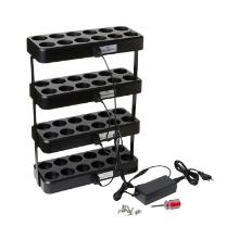 Duni 183178 adapter szett, 4-emeletes t&ouml;ltő&aacute;llom&aacute;s, LED l&aacute;mp&aacute;k t&ouml;lt&eacute;s&eacute;hez term&eacute;kfot&oacute;