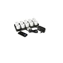 Duni 192536 Moving Flame rechargeable LED candle set product photo