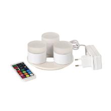 Duni 186496 LED mini l&aacute;mpak&eacute;szlet,t&ouml;bbsz&iacute;nű,&uacute;jrat&ouml;lthető,13 &oacute;ra, 3db-os, 1db/krt term&eacute;kfot&oacute;