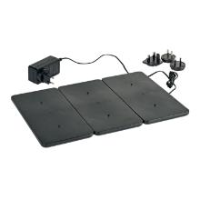 Duni 206609 LED t&ouml;ltő&aacute;llom&aacute;s 6 l&aacute;mp&aacute;hoz, fekete, 26x39 cm, 2db/krt term&eacute;kfot&oacute;