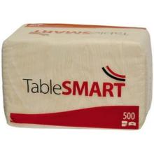 TableSmart szalv&eacute;ta, 1r, 33x33 cm, szalv&eacute;ta, feh&eacute;r, 1/4 hajtott, 6x500db/krt term&eacute;kfot&oacute;