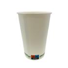 begreen papírpohár fehér 400 ml SUP logóval (EU LW) termékfotó