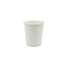 Paper cup white 250 ml dispersion aqua Ø80mm without print product photo