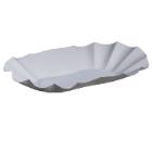 Burgonyás papírtálca, ovális 110x190x32 mm termékfotó