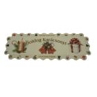 Bejgli al&aacute;t&eacute;t - Kar&aacute;csonyi - 80 x 300 x 20 mm term&eacute;kfot&oacute;