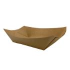 begreen boat tray brown ecokraft 245x165x57mm 1200ml product photo