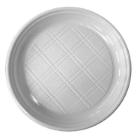 Reusable plastic plate PP, 21,5 cm product photo