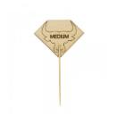 Steak marking stick 95 mm - MEDIUM - medium rare product photo