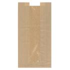 Ablakos pap&iacute;rtasak, 180+65x350mm ablak: 100mm, 35gr, barna kraft (nyomatlan) term&eacute;kfot&oacute;