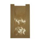 Ablakos tasak, barna, 35g, 230+80x390mm, nyomatlan, perf. 150 mm termékfotó