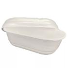 Foam can with lid - Gemagel - 500 ml white product photo