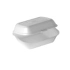 Hamburger XPS men&uuml; doboz, feh&eacute;r, HP6, 154x145x78 mm term&eacute;kfot&oacute;