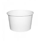 Paper bowl - Soup - 230 ml Ø90 mm white product photo