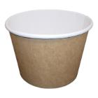 Paper bowl - salad - Ø150mm M:100mm 1200 ml kraft product photo