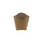 Medium-sized kraft box for french fries, 80x140x30mm product photo